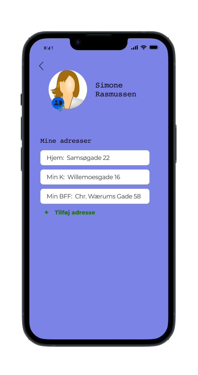 Profil og adresser